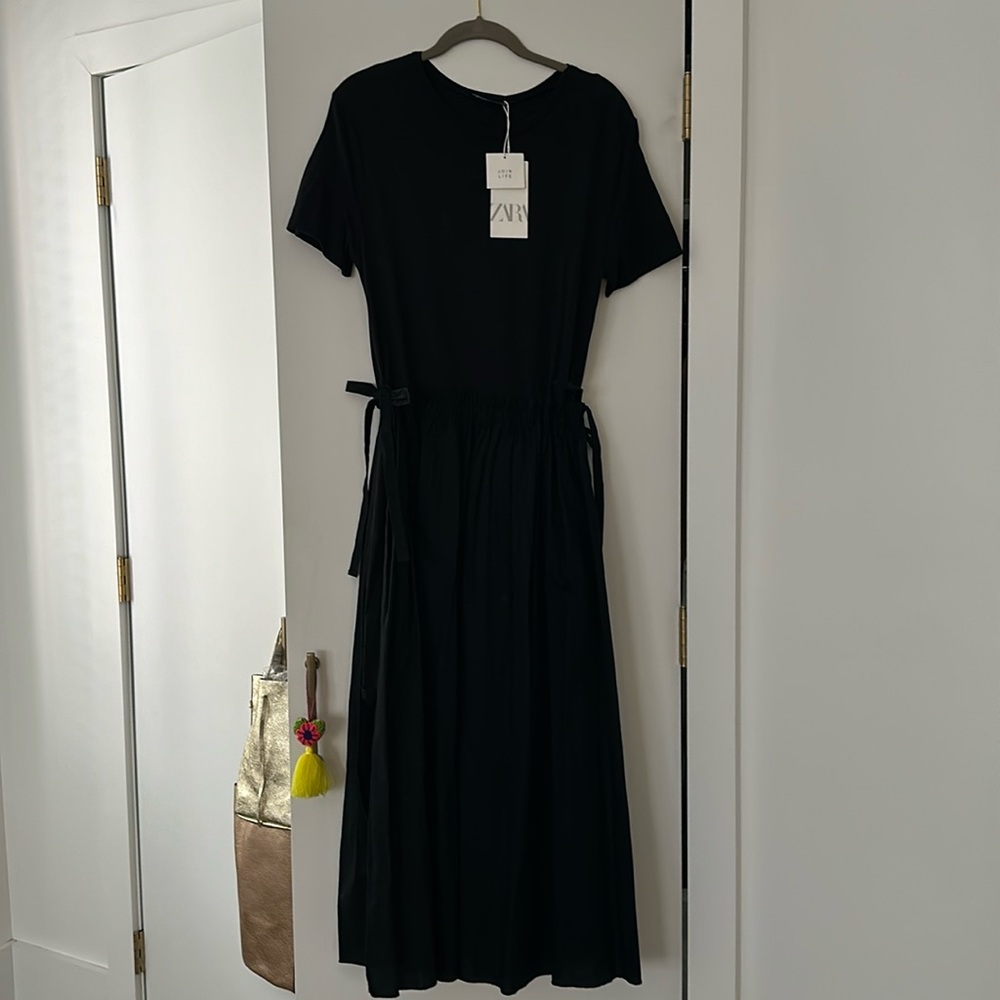 Zara Maxi Dress w/ Cinched Waist